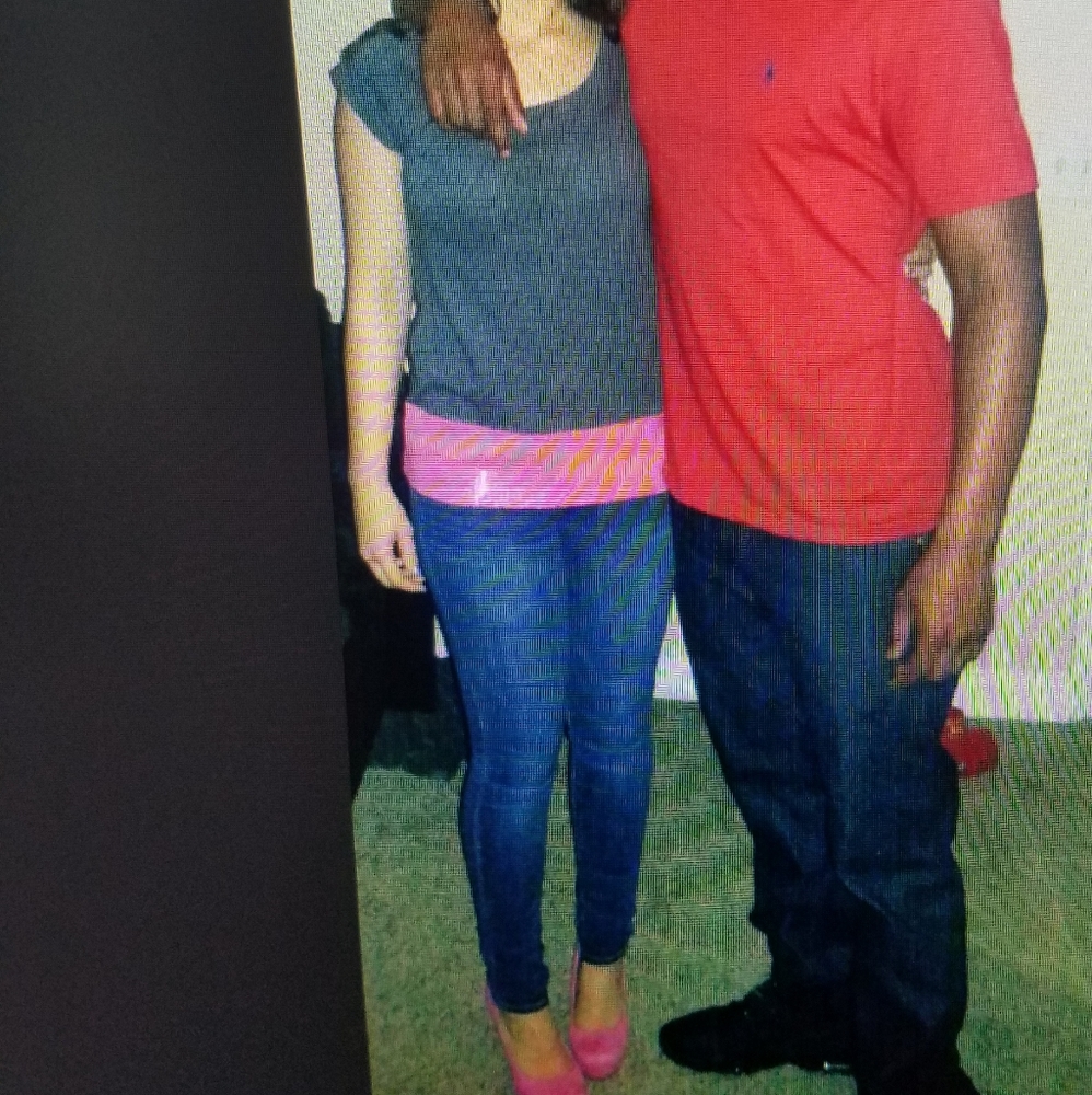 Gap Grey and Pink Tshirt